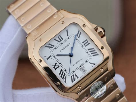 cartier santos 100 replica swiss|cartier santos watch review.